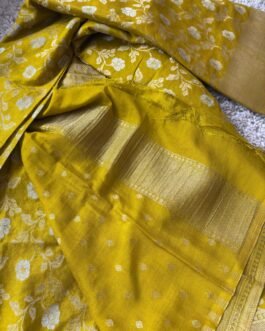 Georgette Jaal Crush Saree