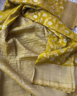 Georgette Jaal Crush Saree