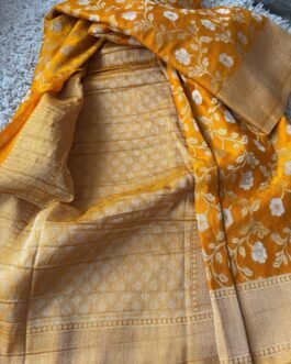 Georgette Jaal Crush Saree