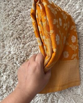 Georgette Jaal Crush Saree