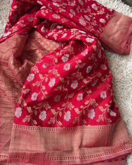Georgette Jaal Crush Saree
