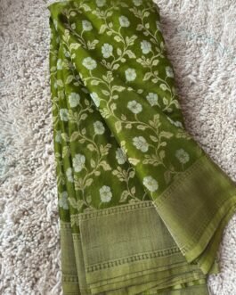 Georgette Jaal Crush Saree