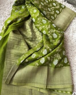 Georgette Jaal Crush Saree