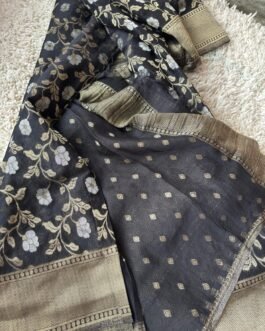 Georgette Jaal Crush Saree