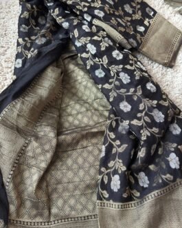 Georgette Jaal Crush Saree