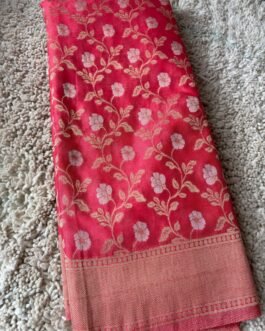 Georgette Jaal Crush Saree