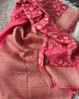 Georgette Jaal Crush Saree