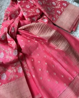 Georgette Jaal Crush Saree