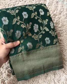Georgette Jaal Crush Saree