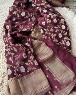 Georgette Jaal Crush Saree