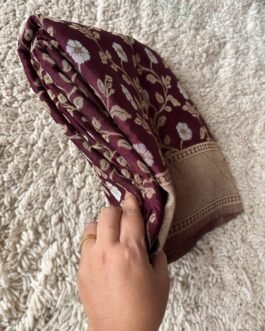 Georgette Jaal Crush Saree
