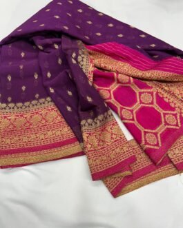 Khadi Georgette Sarees