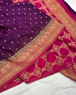 Khadi Georgette Sarees