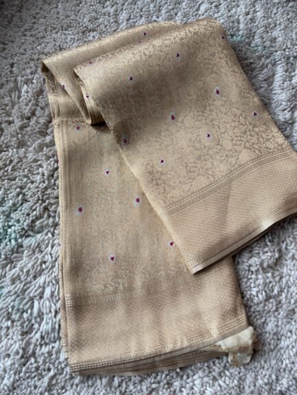 Pure Brocade Crape Silk Sarees