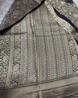 Pure Brocade Crape Silk Sarees