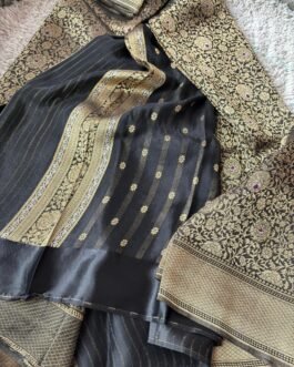 Pure Brocade Crape Silk Sarees