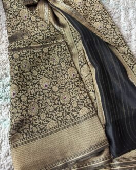 Pure Brocade Crape Silk Sarees