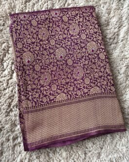 Pure Brocade Crape Silk Sarees