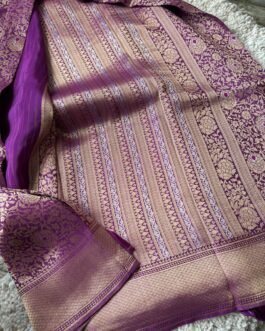 Pure Brocade Crape Silk Sarees