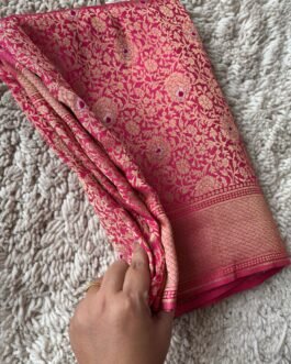 Pure Brocade Crape Silk Sarees