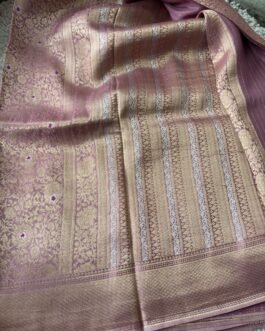 Pure Brocade Crape Silk Sarees