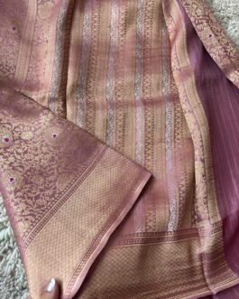 Pure Brocade Crape Silk Sarees