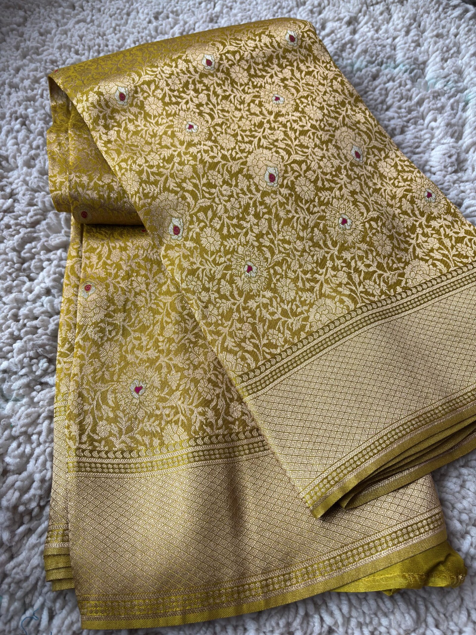 Pure Brocade Crape Silk Sarees