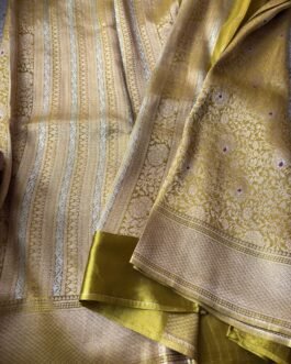 Pure Brocade Crape Silk Sarees