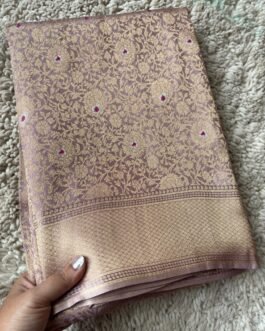 Pure Brocade Crape Silk Sarees