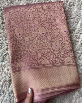 Pure Brocade Crape Silk Sarees