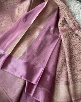 Pure Brocade Crape Silk Sarees