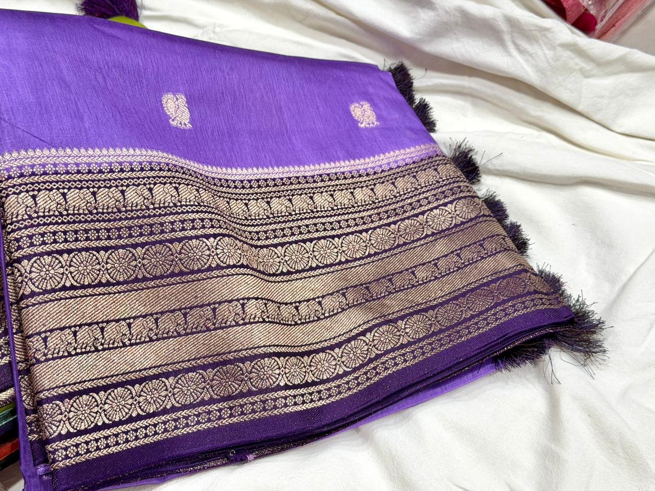 Pure Munga Soft Silk Sarees
