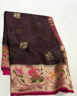 Premium Paithani Soft Silk Sarees