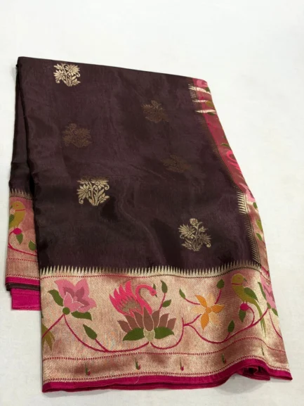 Premium Paithani Soft Silk Sarees