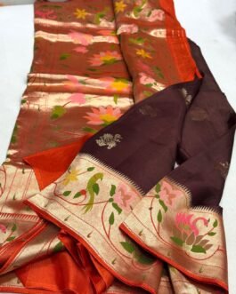 Paithani Soft Silk Saree