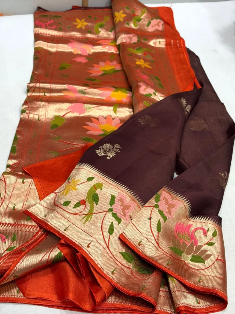 Paithani Soft Silk Saree