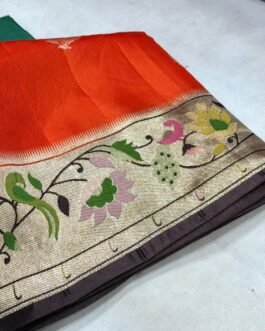 Premium Paithani Soft Silk Sarees