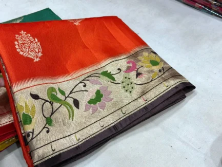Premium Paithani Soft Silk Sarees