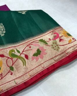 Premium Paithani Soft Silk Sarees