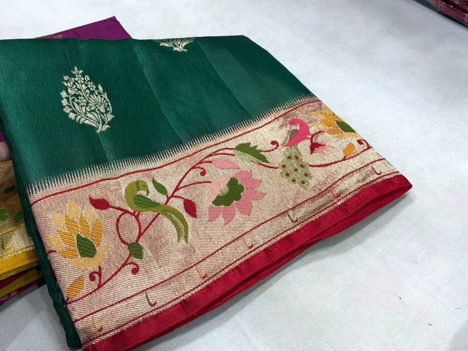 Premium Paithani Soft Silk Sarees