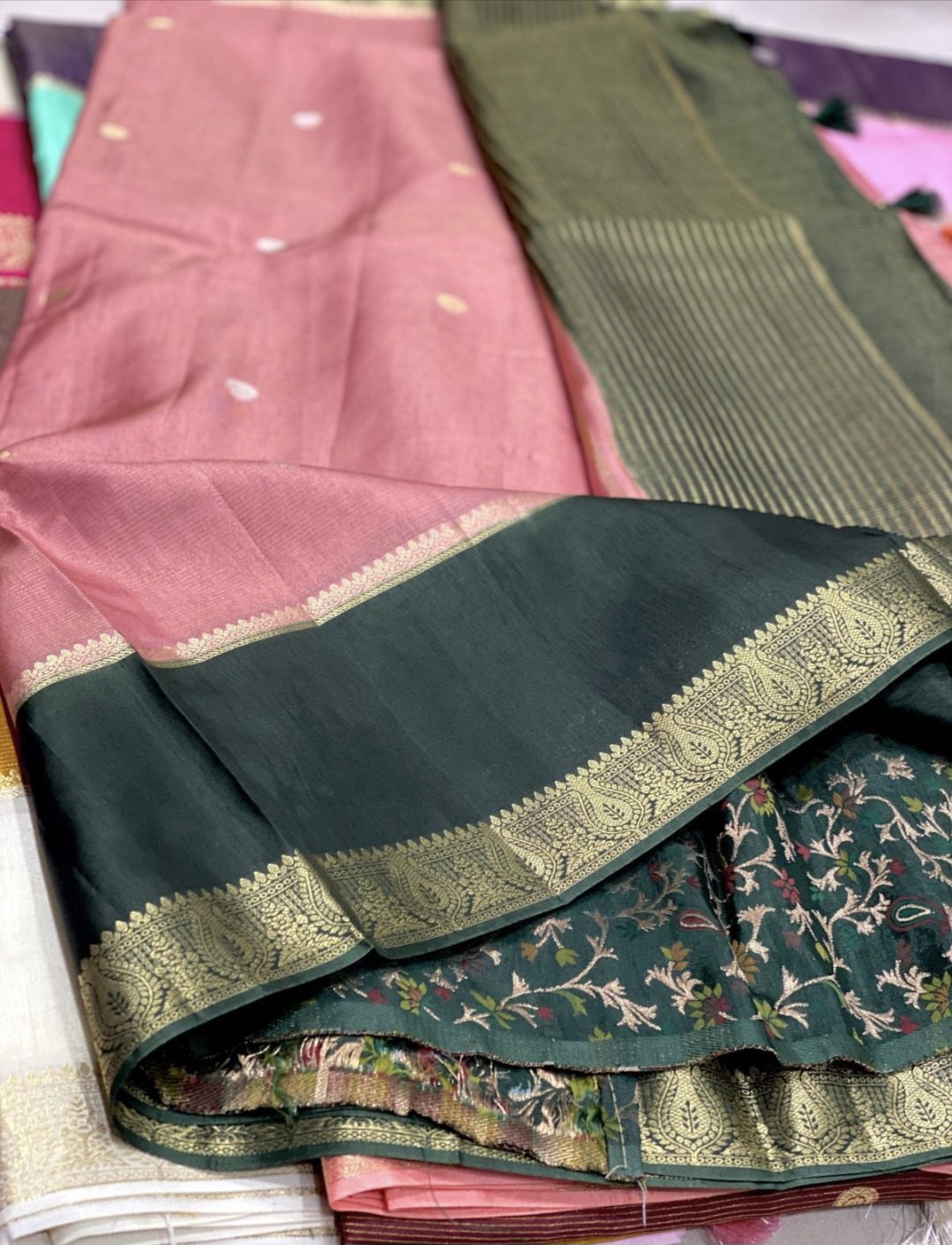 Munga Soft Silk Sarees