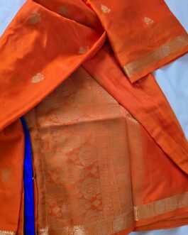 Semi Mysore Crepe Silk saree