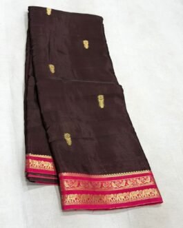 Pure Chinnon Crape Silk Sarees