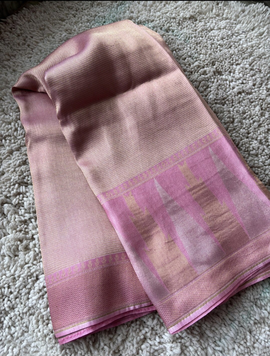 Temple Border Tissue SilksTemple Border Tissue Silks