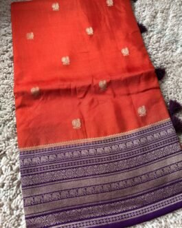 Pure Munga Soft Silk Sarees