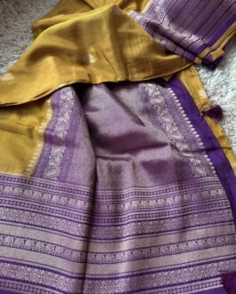 Pure Munga Soft Silk Sarees