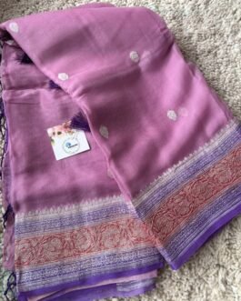 Pure Banaras Chiffon Sarees