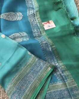 Pure Banaras Chiffon Sarees