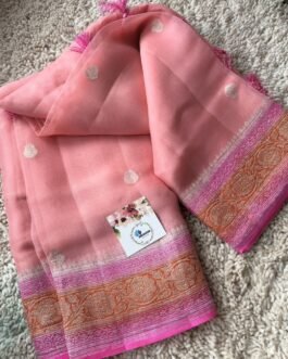 Pure Banaras Chiffon Sarees