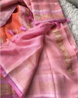 Pure Banaras Chiffon Sarees
